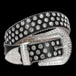 Male stone designer belt
