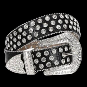 Male stone designer belt